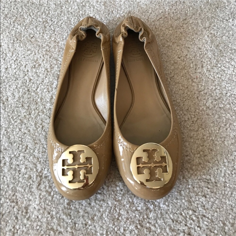 Tory Burch nude flats